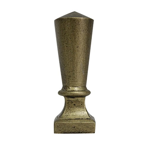 Image of Urbanest Olivet Lamp Finial, 2 1 /2-inch Tall, Antique Gold