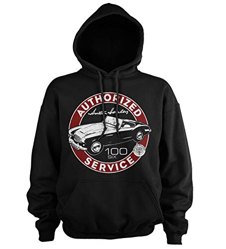 Sweat à capuche Austin Healey noir sous licence officielle pour passionnés