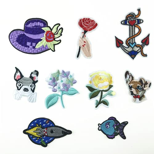 Riao-Tech 15pcs Rock Roll Heavy Metal Hard Rock Band Patches Sew On Iron On Patch Set for T-Shirts, Jackets, Shoes, Backpack