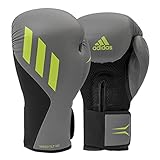ADIDAS Speed Tilt 150 Boxhandschuhe in Grau, Herren, Damen und Kinder, PU-Trainingshandschuhe, perfekt für Fitnesskurse, Boxsack-Workouts und Sparring