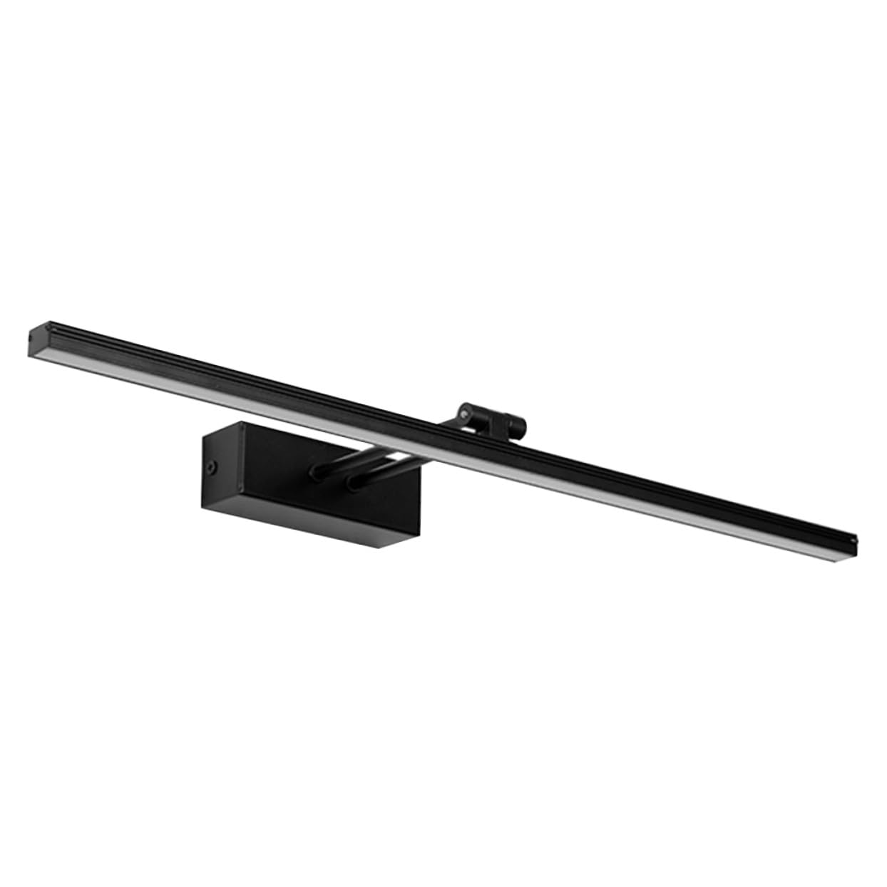 Lampe LED Miroir 10w Noire, Éclairage Coiffeuse Moderne pour Salle de Bain