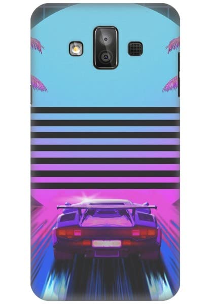Car Heaven Printed Back Cover Phone Case for Samsung Galaxy J7 Duo Back Cover Printed