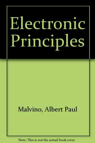 Electronic Principles : Malvino, Albert Paul: Amazon.in: Books