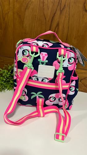 PUKET - Lancheira Térmica Infantil Puket Panda Miami Azul Marinho