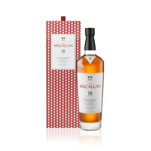 Macallan 18 Jahre, Double Cask, Single Malt Scotch Whisky, mit Geschenkverpackung, Noten von...
