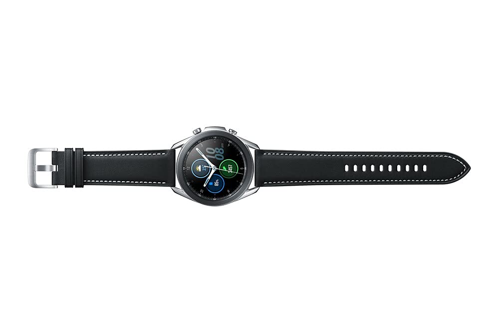 Samsung Galaxy Watch3 Smartwatch de 45mm, Bluetooth, Reloj Inteligente Color Plata, Acero [Versión española] (SM-R840NZSAEUB)