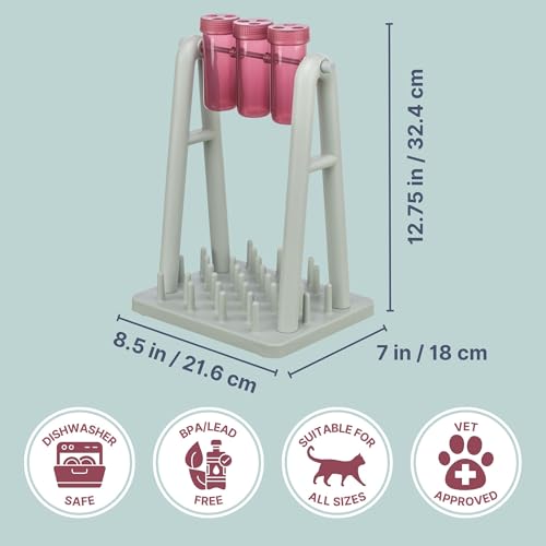 TRIXIE interaktives Katzenspielzeug Cat Activity Turn Around, Intelligenzspielzeug für Katzen, Strategie-Spiel zur geistigen Förderung & spielerischem Lernen, 22x33 cm, tierschutzkonform - 4591