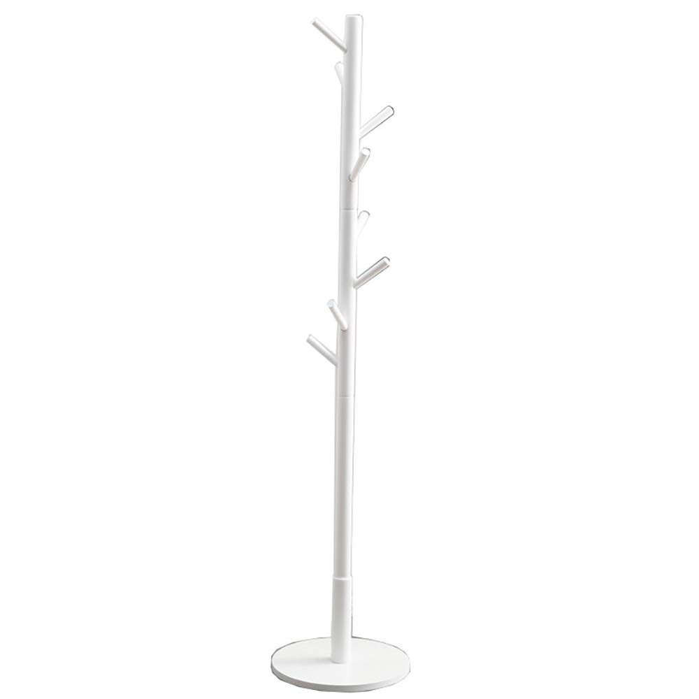 Wieszak na ubrania dla dzieci JTRHD płaszcz podłogowy Hanr do przedszkola prosta odzież dziecięca nizer biały 175 x 35 cm idealny na odzież i akcesoria do toreb Sto