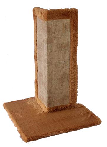 Arranhador Gatos De Canto Protege Móveis Sofás Marrom