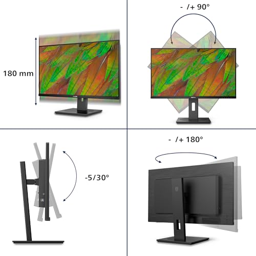 Image of PHILIPS 32'' 4K UHD Computer Monitor with USB-C Docking
