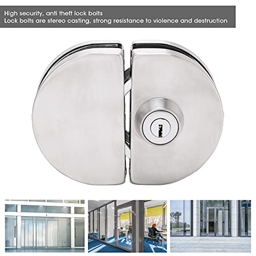 Fechadura de porta de vidro Leapiture alta segurança instalação simples Fechadura de vidro resistent