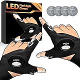 Ideas para Regalar Hombre Regalo Original - Regalos Originales para Hombre Padre Regalos Papa Hombres Cumpleaños Regalos Navidad Calendario de Adviento Guantes Con Luz LED Trabajo Gadgets Tecnologicos