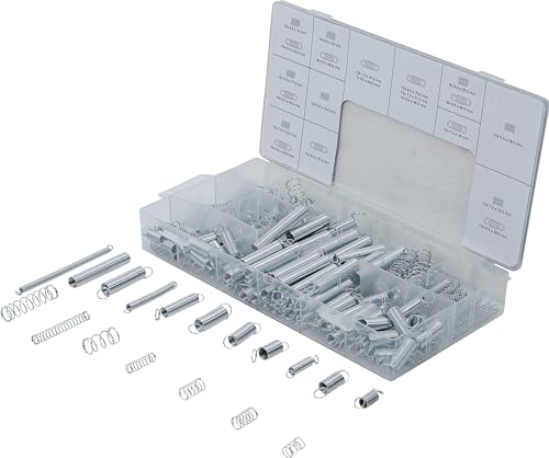 BGS spring assortment, tension and compression springs, 200?pieces, BGS-8047