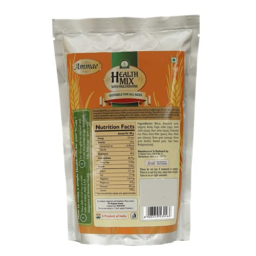 Ammae Health Mix, Instant Porridge Mix With Multigrain, 400g, Value Pack of 2, No Preservatives or Chemicals, No Added Sugar - Image 3 thumbnail