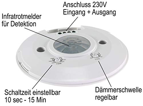 Busch-Jaeger 6851/9-134 Bewegungsmelder Busch-Wächter 90 Pro weiß Busch-Jaeger 6851/9-134 Bewegungsmelder Busch-Wächter 90 Pro weiß