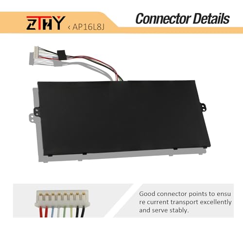 Image of AP16L8J Battery Replacement for Acer Chromebook Spin 311 CP311-3H CP311-3H-A14P CP311-3H-K2RJ CP311-3H-K3Wl Spin 513 R841T-S98A CP513-2H-K62Y CP513-1H CP513-1HL CP513-1HL-S17E TravelMate X5 TMX514-51