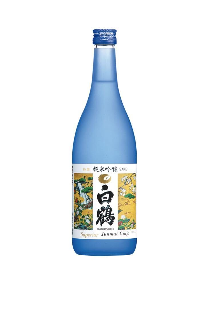 Sake Hakutsuru Superior Junmai Ginjo | Exquisiter Premium Reiswein, fruchtig & elegant, Präfektur Kobe, 720ml