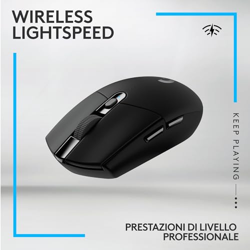 305 LIGHTSPEED Mouse gaming wireless e tastiera gaming meccanica G413 TKL SE; mouse con sensore HERO e tastiera compatta; PC/Mac - Nero - Tastiera gaming - Immagine 3