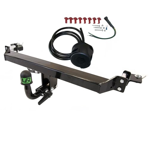 UmbraRimorchi Barra de remolque desmontable horizontal y cableado 12N compatible con Volvo XC70 44013/C2 2001-08/2007