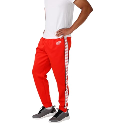 Pantalón de chándal NHL FOCO con rayas y logotipo del equipo para hombre en color oficial