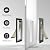 [Classicmacher] Heavy Duty Doggie with Two Sliding Lock Panel, Aluminum Large Dog Door for Exterior Door, Magnetic Double Flaps for X-Large Dog Up to 200LBS (Double Flaps,X-Large)