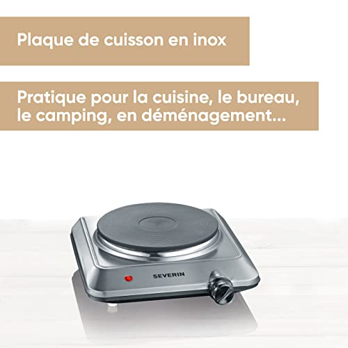 Plaque de cuisson posable SEVERIN KP1092 Foyer en fonte - vue 7