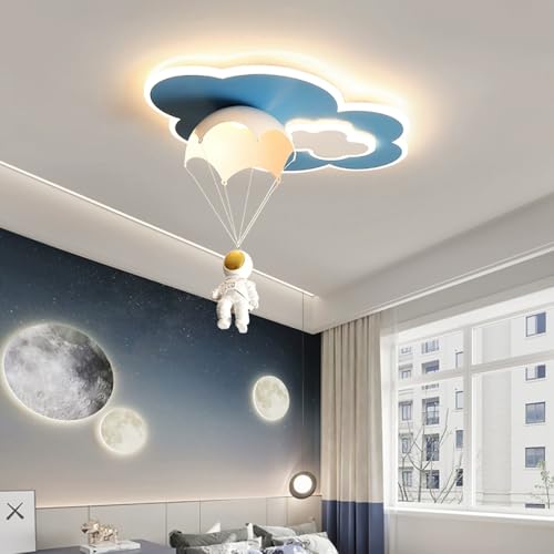 Skyblaze Astronaut Ceiling Light Fixtures, Modern Kids Bedroom Ceiling Light