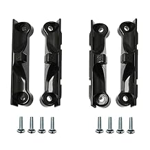 RLECS 4PCS Black CPU Fan Support Bracket Clips for AM4