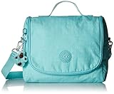 Kipling Kichirou Insulated Lunch Bag, Removable, Adjustable Crossbody Strap, Zip Closure, Fresh Teal Tonal