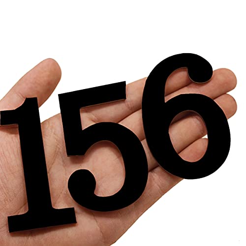 Balacoo 2 Sets Wooden Cartoon Numbers, Fridge Number Mathematics Letters Alphabet Shaped Refrigerator Sticker Toys (Black) #TOP1