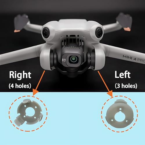 Image of Replacement Rubber Shock Absorbers Repair Parts for DJI Mini 4 Pro Drone Gimbal Camera Vibration Absorber Ball Spare Parts Accessories(Short Tail)
