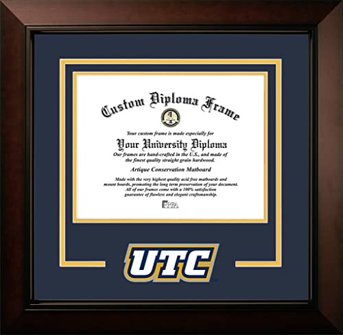 Campus Images UTC Mocs 17w x 14h Legacy Black Cherry Spirit Logo Diploma Frame