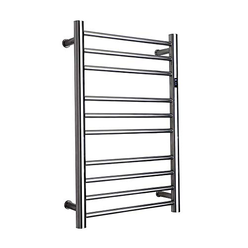 Toallero calefactable con temporizador ideal para baños familiares y mañanas de invierno