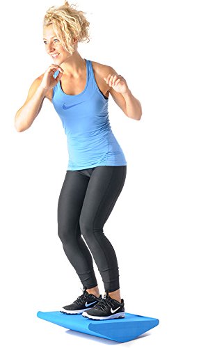 Airex Gymnastikmatte / Balance-Pad (3 Farbvarianten), SoftX Koordinationswippe, Blau PRO