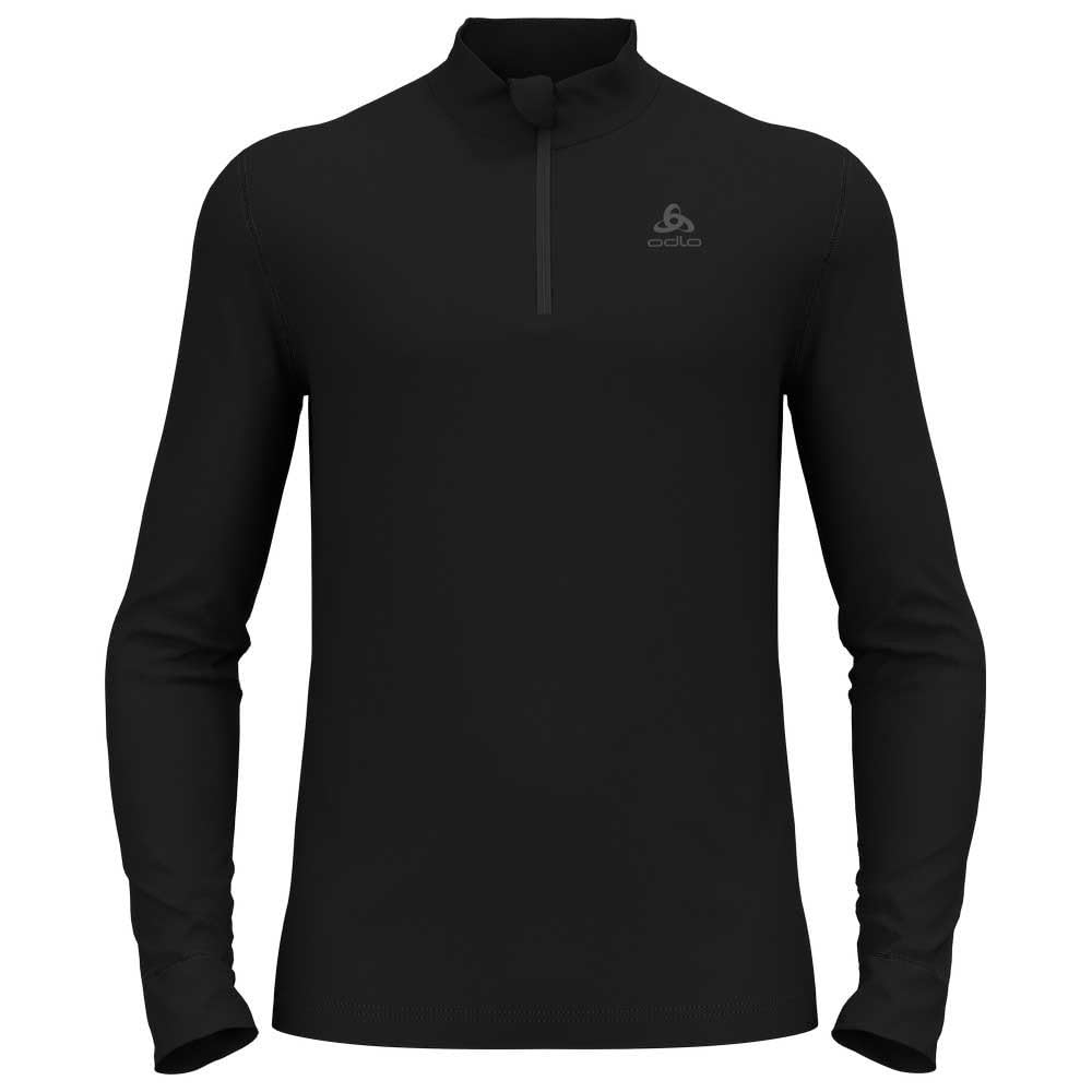 Odlo Men's Noir Merino 260 Half Zip Up Sweatshirt