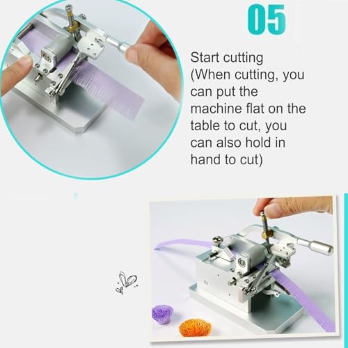 Coupe-pompon de quilling en métal avec largeur réglable de 0,3 à 4mm - 6