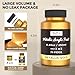 Nicpro Metallic Gold Acrylic Paint, 8.45oz/250ml Large Gold Leaf Paint, Non Toxic, Non Fading Craft Paints for Metal, Wood, Clay, Fabric, Canvas, Furniture, Handcrafts, Art Supplies