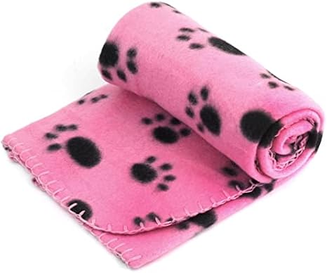 pink dog blanket
