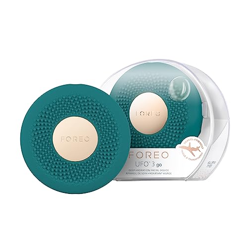 FOREO UFO 3 go Travel-friendly Face Mask Skincare Device, Face Moisturiser, Anti-Aging Skincare