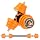 Gruper Adjustable Dumbbells Barbell Set of 2, UP to 44/66 /88 lbs Free Weight Set with Steel Connector, 3 in 1 Dumbbell Barbells Set for Home Gym Fitness Exercises for Men/Women