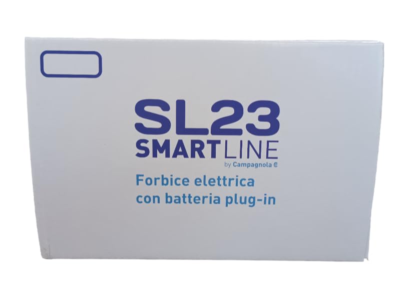 Forbice potatura SL23 Campagnola vigneto apertura 23 cm con 2 batterie - Omaggio custodia e occhiali