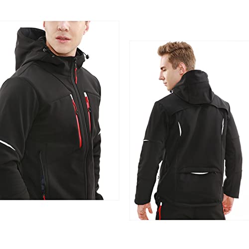 GLSR Jaqueta masculina à prova d'água, terno de montanhismo e terno de esqui, adequado para equipam