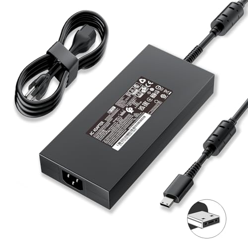 230W 240W USB Tip AC Adapter Fit for MSI Gaming Laptop Charger; GE76 GE66 Raider GP76 GP66 Leopard Creator Pro Z16 Z16P Z17 HX Studio S93-0409380-D04 ADP-230GB D A17-230P1B 957-1541XP-108 Power Supply