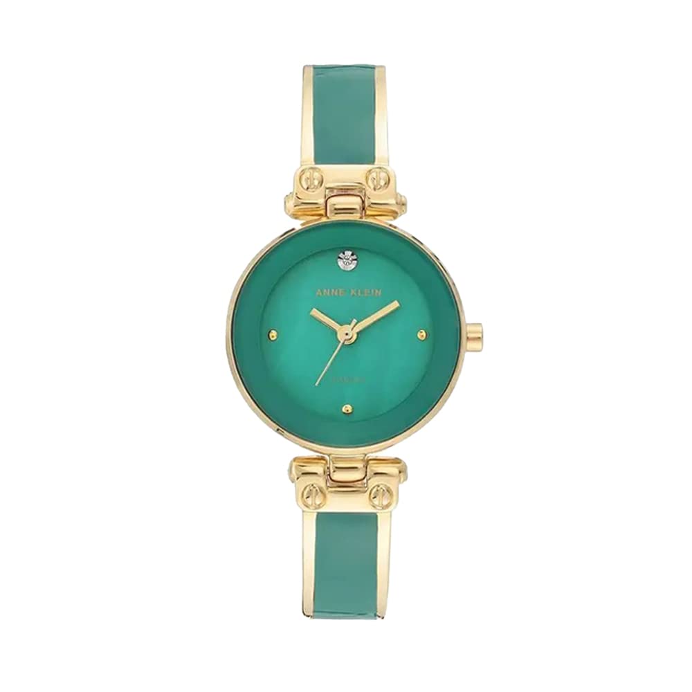 Anne Klein Analog Green Dial Womens Watch-NCAK1980GNGB (B09SQ1MCZ6) Amazon Price History, Amazon Price Tracker