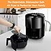Freidora sin Aceite,Air Fryer 3 Litros con 8 Programas,Freidora de Aire Caliente...