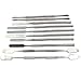 LAJA IMPORTS 10 PC Stainless Steel Spatula Wax & Clay Sculpting Tool Set