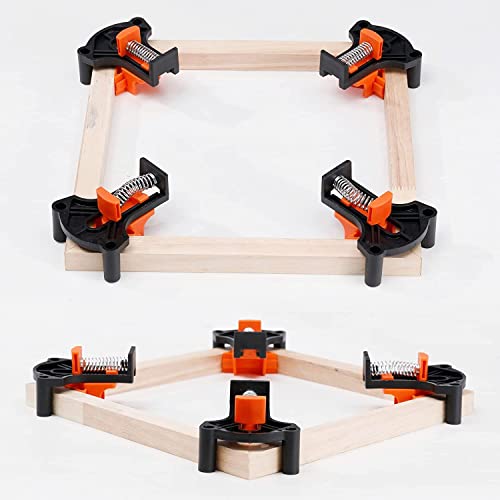 image for Eainco 60/90/120 Degree Multi Angle Pro Corner Clamps for Woodworking 