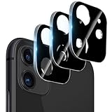 Dengduoduo 3 Pack Camera Lens Protector for iPhone 11 6.1' & iPhone 12 Mini 5.4', Tempered Glass, Ultra HD, 9H Hardness, Anti-Scratch, Case Friendly, Easy to Install [No Affect on Night Shots]