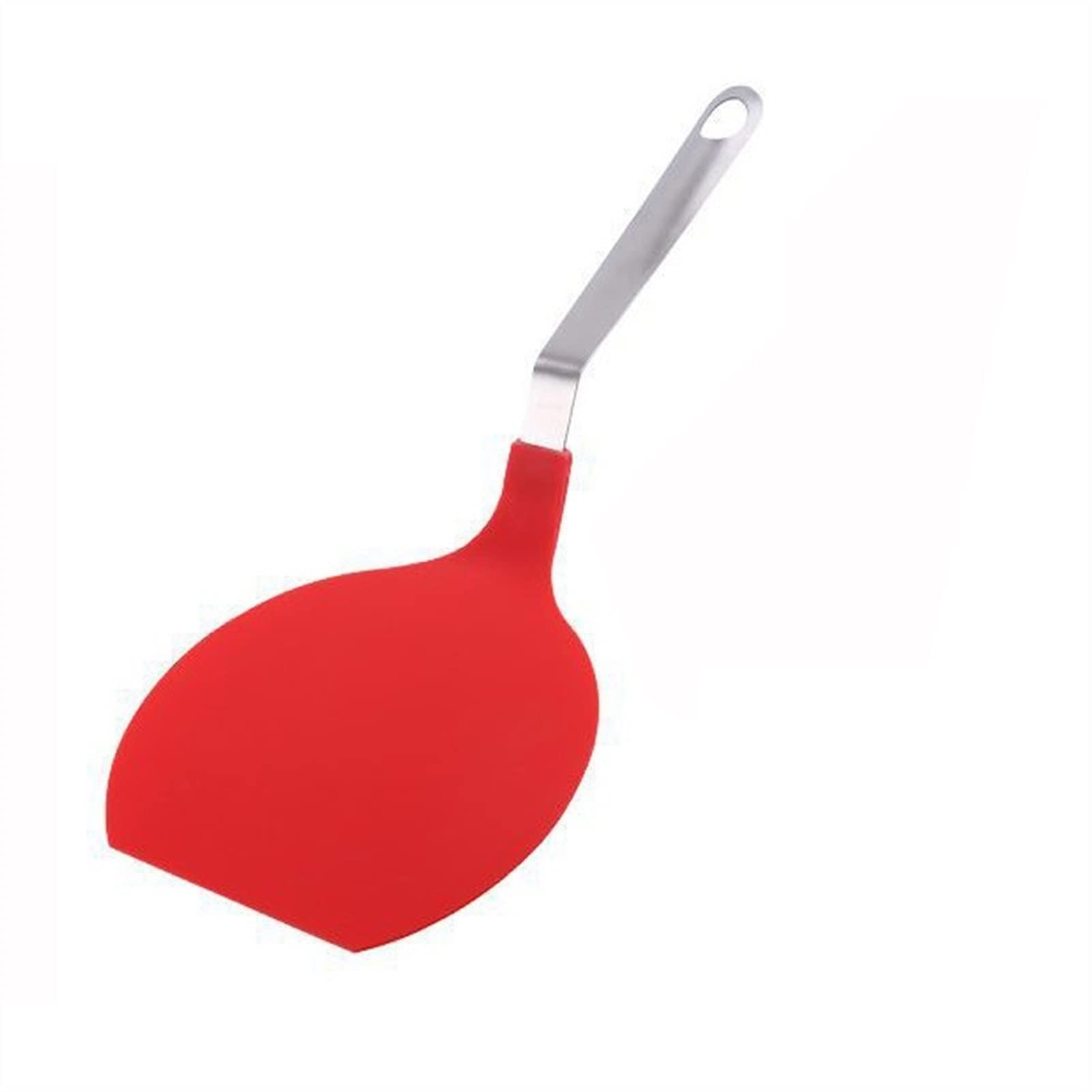 Acier Inoxydable Pizza Peels Cuisine Spatule Gâteau Lifter Plateau De Transfert pour Pizza Pain Gâteau Tarte Cuisson Pelle Ustensiles De Cuisine (Couleur : Rouge) (Noir)