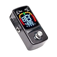 Compact Design: Featuring a mini and compact design, this Guitar Tuner Effects Pedal easily fits into your pocket or pedalboard. The included Type-C and 9V dual power supply options enhance its portability and versatility. Precision Tuning: Achieve a...